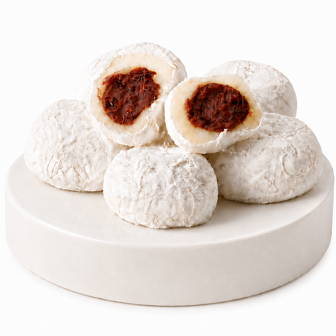 장호덕달인 개별포장 찹쌀떡 24개입 1박스 선물세트, 24개, 50g