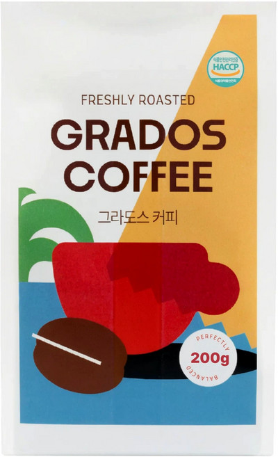 콜롬비아 싱글 원두커피 커피콩 맛있는 신선한 그라도스커피, 1개, 200g, 홀빈(분쇄안함)