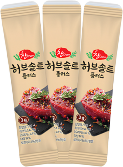 참 허브솔트 플러스 3g(박스 1000개), 3g, 1개