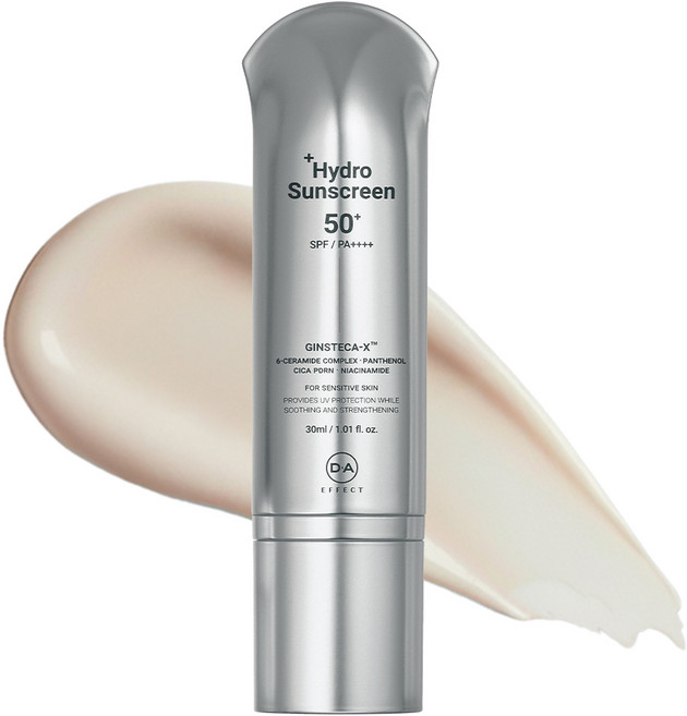 [공식] SPF 50 디에이이펙트 하이드로 선스크린 30ml 광노화케어 자외선보호 포스트케어 리페어 장벽개선 기미 잡티 개선 스킨케어SUN, 1개