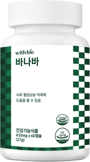 식약처인증 기능식품 혈당상승억제 혈당컷 약2개월, 1개, 60정
