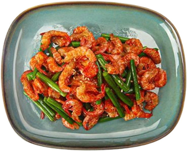 [마늘쫑새우볶음] 수제 가정식 반찬배달 간편식 24년 밑반찬 반찬가게 THE경희궁찬, 340g, 1개