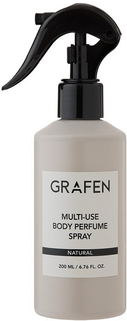 그라펜 항균 체취 탈취 진정 보습 멀티 유즈 바디 퍼퓸 스프레이 내추럴 원우드, 1개, 200ml