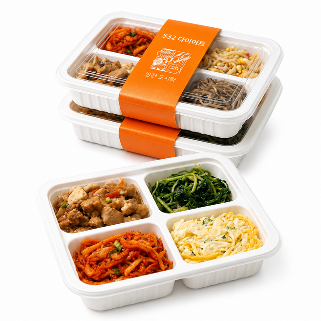 냉장 도시락 다이어트 식단 한식 건강식 조리 배송, 180g, 3개