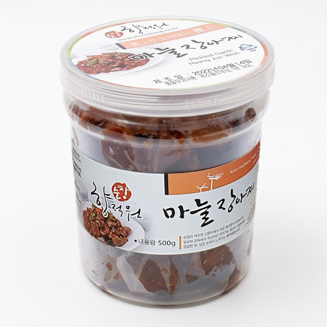 순창향적원 마늘 장아찌 500g, 1개