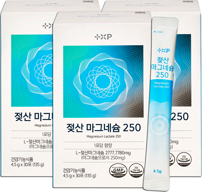 젖산 마그네슘가루 손발 저림 약 국 신경 근육 불면 흡수, 1개, 90정