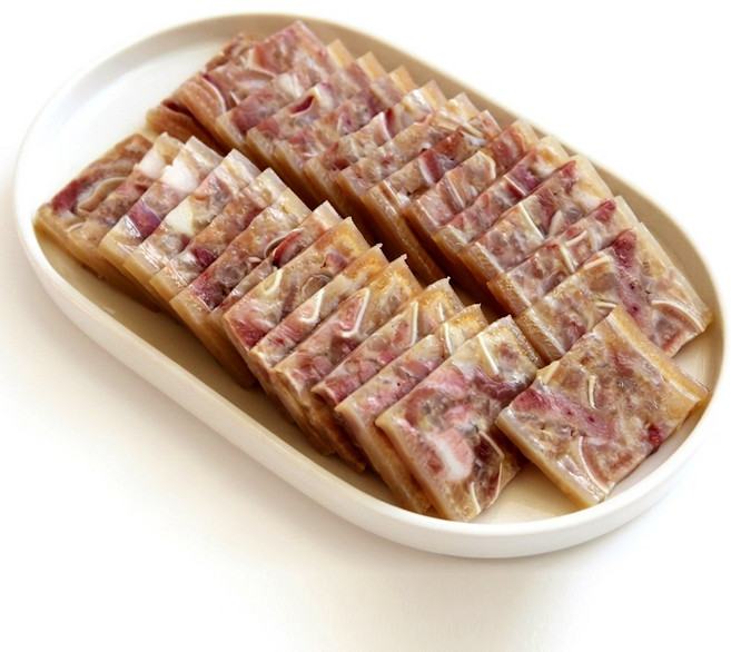 [으뜸한돈] 으뜸 머릿고기 편육 2.5kg, 10개, 250g