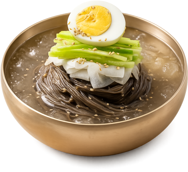 면옥냉면 쫄깃한 함흥식 칡물냉면 (동치미맛 육수) 면10인분+육수 10개, 550g