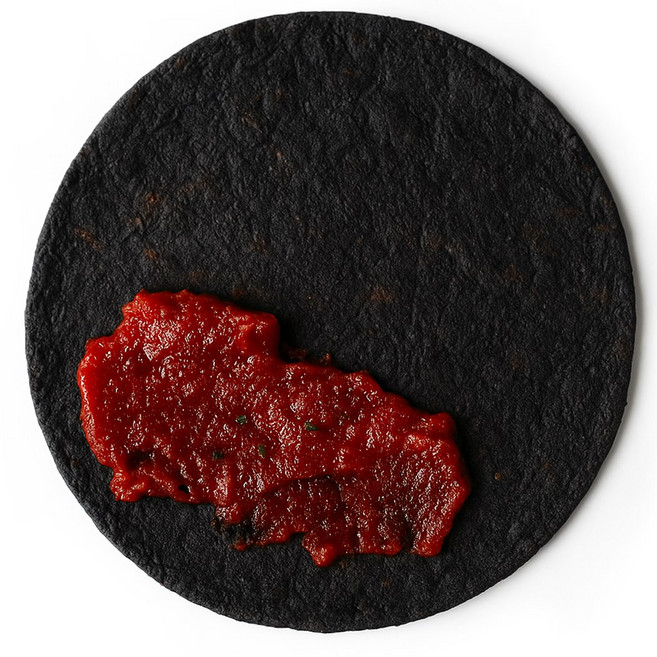 먹물해산물 두부또띠아 (글루텐프리), 1팩, 125g