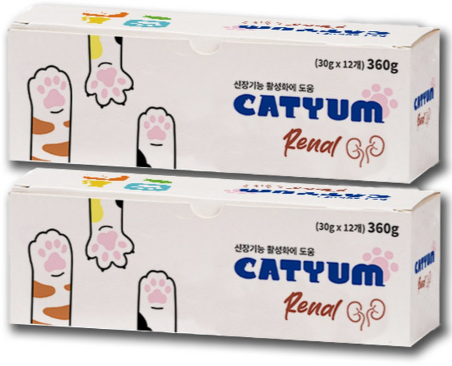 신장 고양이 캔 레날 베러펫, 30g, 24개, 황태