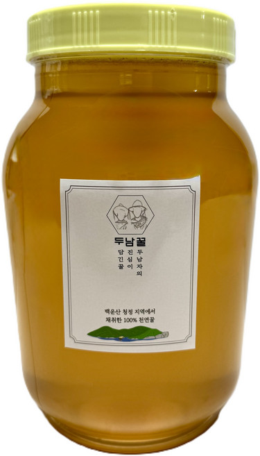 두남꿀 국내산 야생화꿀 26년 햇꿀 500g 1.2kg 2.4kg 천연꿀 꿀선물, 1개