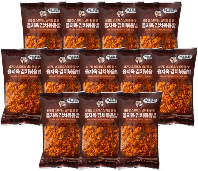 을지옥 김치볶음밥 250g, 12개