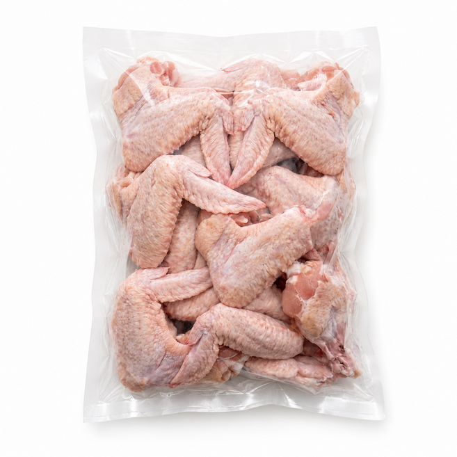 수입산 냉동 닭날개 통날개 윙 봉 대형 점보, 1개, 2kg