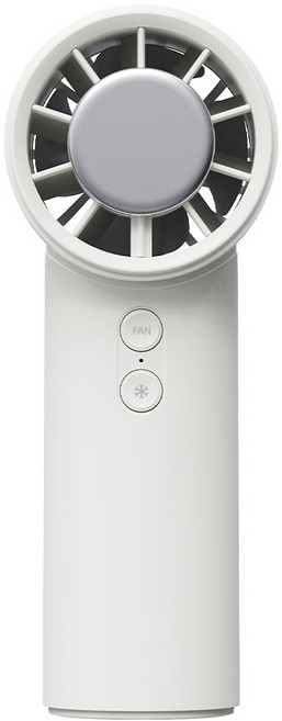 써드라인 알래스카 PRO 급속 냉각 손풍기 5200mAh 대용량 배터리 무선 휴대용 초고속 미니 선풍기, 오프 화이트, Y26J-26012