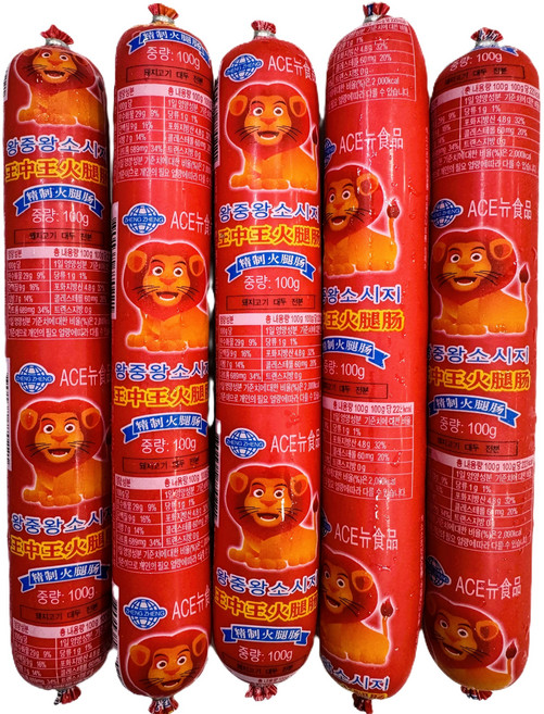 가리봉상회 (국내제조) 중국 왕중왕 소세지 향창, 100g, 10개