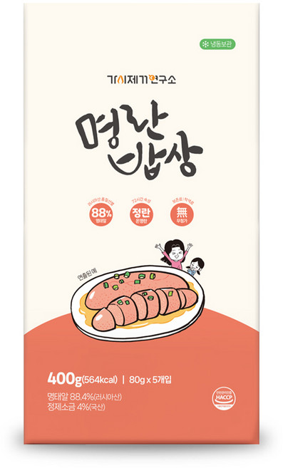 가시제거연구소 명란밥상 저염 냉동 무색소 명란젓, 명란밥상(박스)