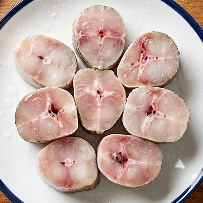 [푸른드리] 손질되어 손편한 탕용 조림용 민대구 3kg 내장제거 비늘제거선택가능, 비늘제거X, 탕／조림용 60~80g, 1개