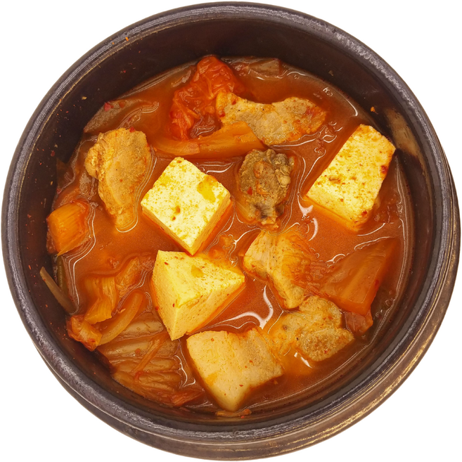 사골국물 돼지고기 김치찌개 분말 첨가물 아닌 진짜 사골국물! 무료배송!, 520g, 6개