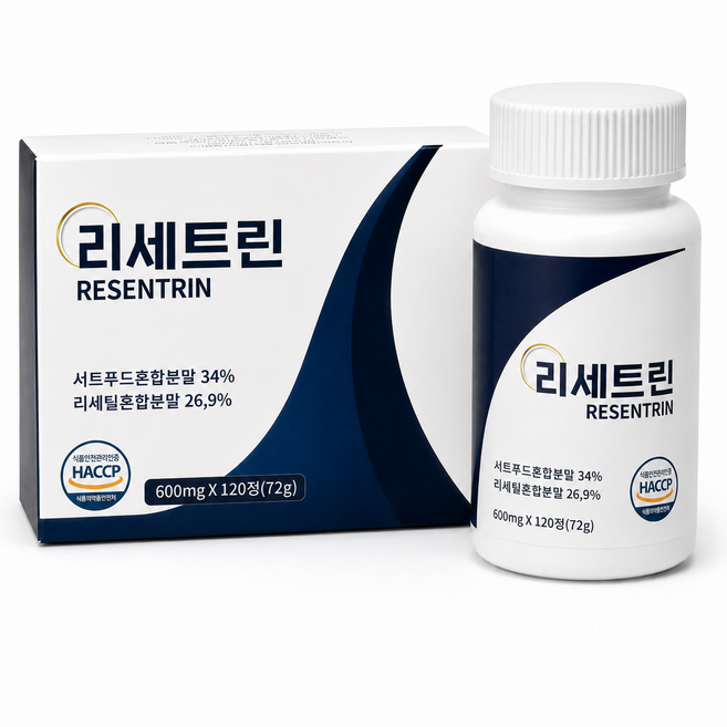 6위 - [본사 공식] 리세트린 Resetrin 리세트린 정, 8개, 120정