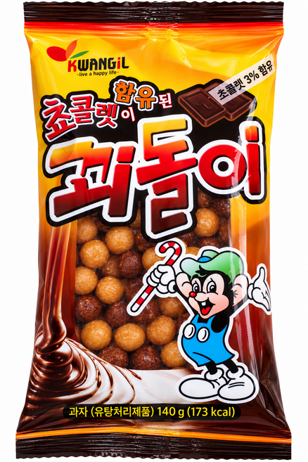광일제과 꾀돌이, 40g, 40개