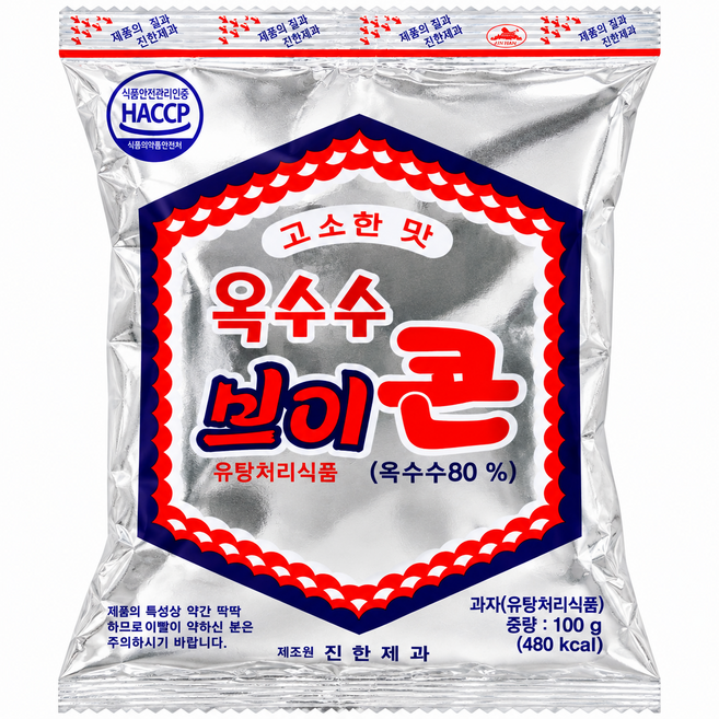 브이콘 옥수수, 50g, 30개