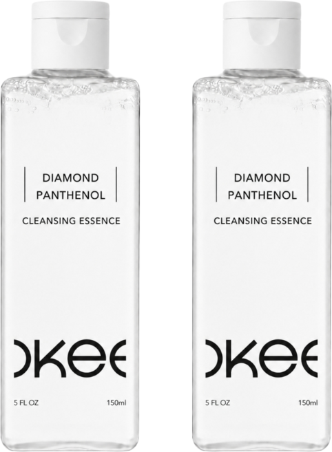6위 - 나노다이아몬드 다이아 판테놀 모공 저자극 광채 피부진정 수분 클렌징 에센스 150ml 2개입, 2개