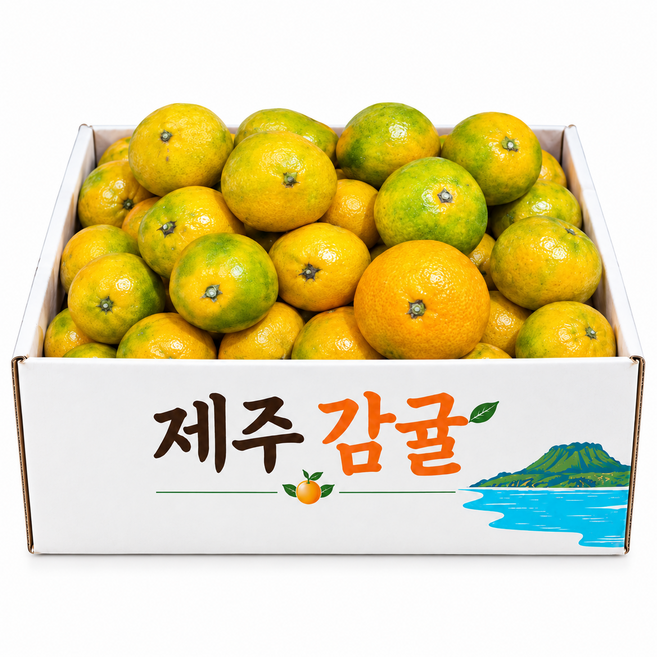 [제철특가] 제주 감귤 당도선별, 1박스, 5kg 로얄과
