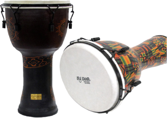 스카이사운드 젬베 화이바(10. 12인치) 디젬베 젬배 젬베이비 화이바 9.5 12인치, 4.TDFIBD12-TY, 1개