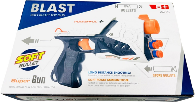 이도스포츠 RF 너프건 다트총 선물 판촉 실내게임 사격, 1개, 1개