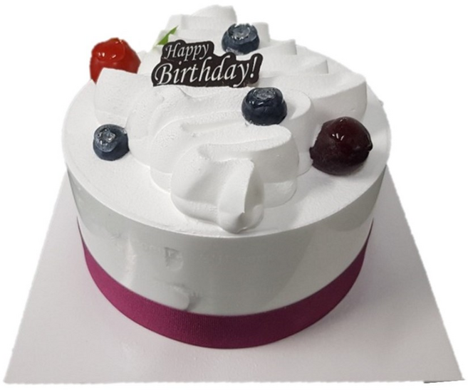 1호 케익만들기 세트(케이크만들기 케익시트 화이트시트), 390g, 1개