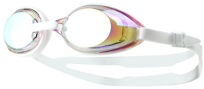 아레나 글리터 미러 수경 A4AC1AG42, WHITE, 1개