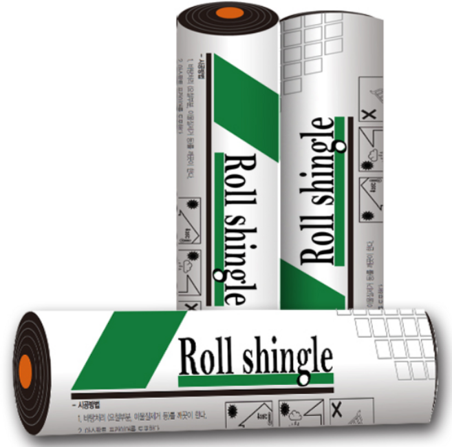 [롤슁글 ]노출형 자착식 아스팔트 방수시트 6가지 색상 옥상슁글 슁글방수 방수시트 옥상방수 지붕재 지붕마감, (롤슁글)돌회색, 1개