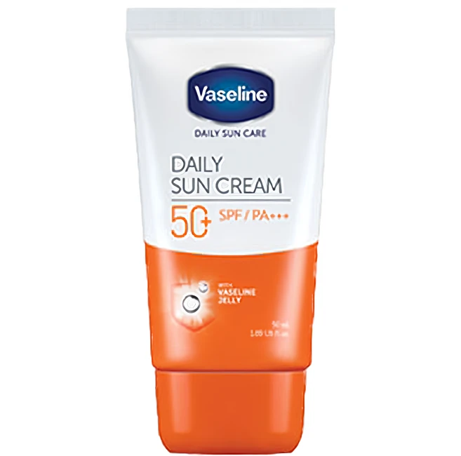 바세린 데일리 선크림 SPF50+ PA+++, 50ml, 1개 - 쿠팡