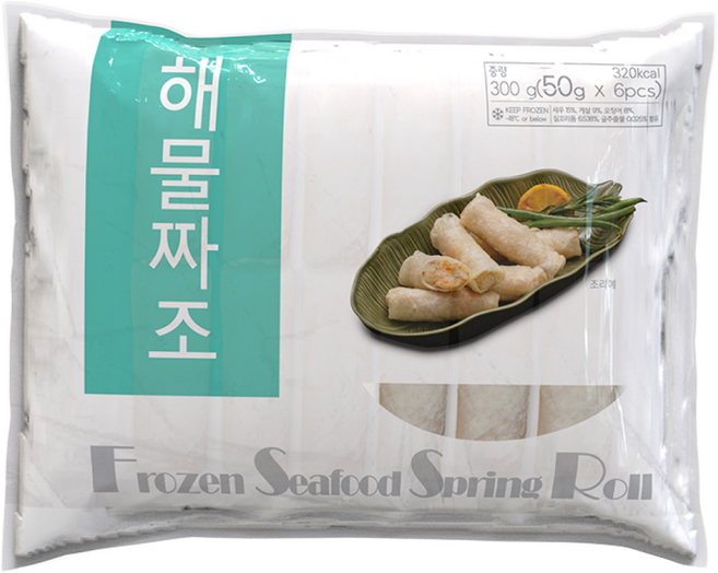 펀쿡 해물짜조 스프링롤, 1개