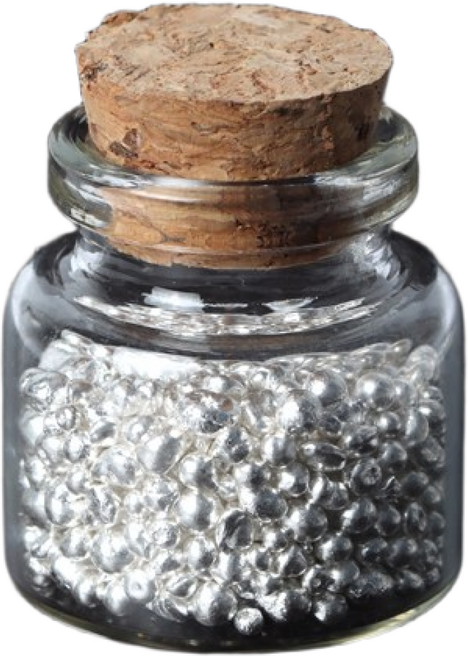 오로프 순은 99.9% 그래뉼 실버 유리병 은테크 투자용 50g 보증서 증정