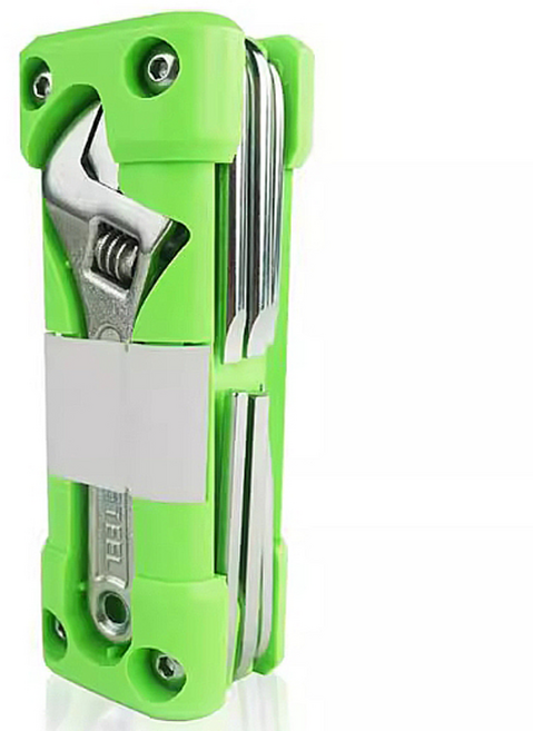 오토바이 렌치세트 몽키 툴셋 스쿠터 악세사리 공구세트 라이더 배달 휴대용, 1개