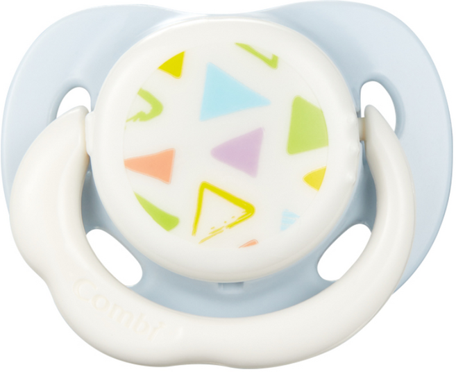 콤비 데이 공갈 실리콘 쪽쪽이, L(8개월~18개월), 베이비 블루, 1개