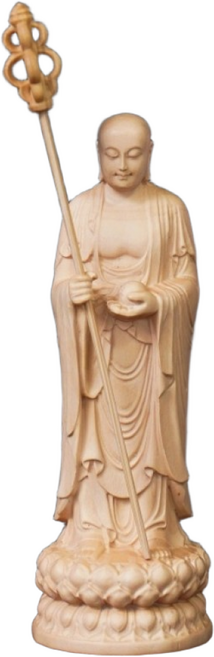 회양목 지장보살 미니 불상 부처님상 목상 입불상 고급 원목 수호신 액운퇴치 불교 용품