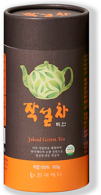 한국제다 작설차 특선 지관, 100g, 1개입, 1개