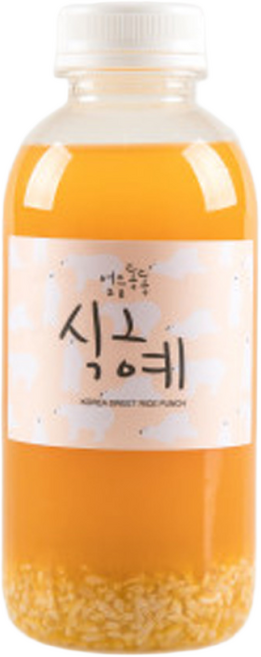 수제 얼음동동식혜 집에서 직접한 그맛 그대로 식혜 / 호박식혜 택1, 수제 얼음동동호박 식혜, 1개, 500ml