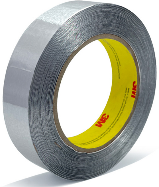 3M 425 알루미늄테이프 은박 테이프 보수 단열 25MM 50MM, 1개