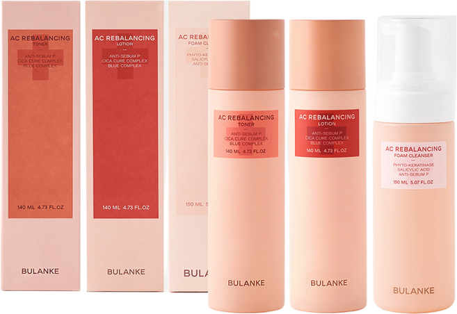 불란케 에이씨 리밸런싱 3종세트 좁쌀 여드름 성인 청소년 사춘기 기초, 1세트