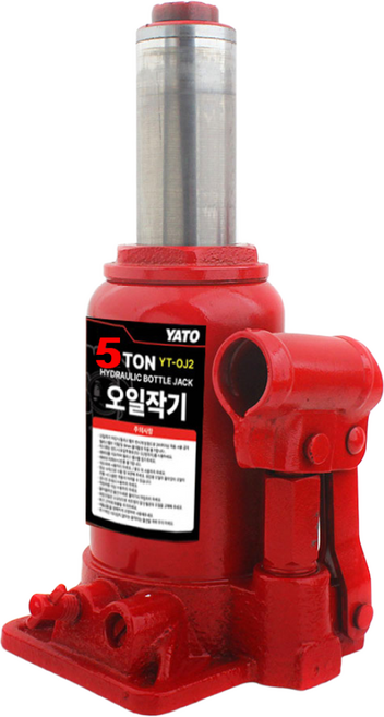 야토 오일작기 5톤 1단 쟈키 잭 유압, 1개