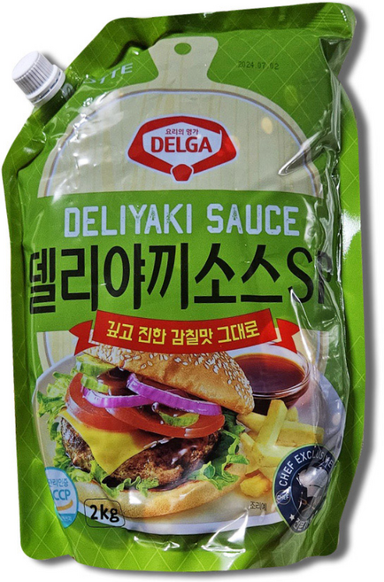 롯데푸드 델리야끼소스, 1개, 2kg