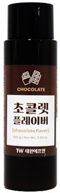 초콜렛 에센셜 / 초코렛후레바 / 초콜렛향 플레이버 100g, 1개