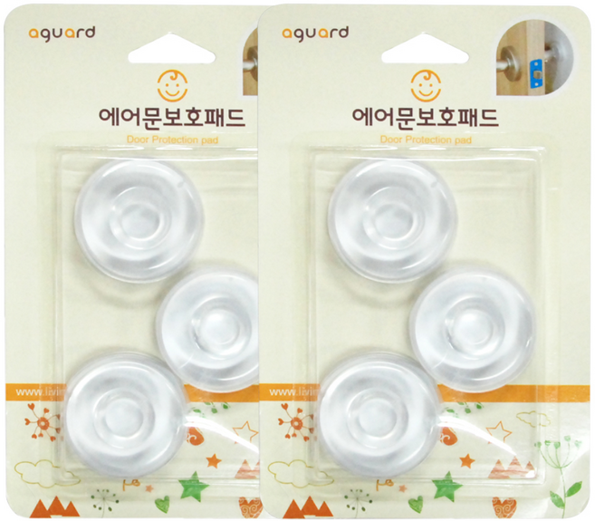 아가드 에어 문 보호패드, 6개