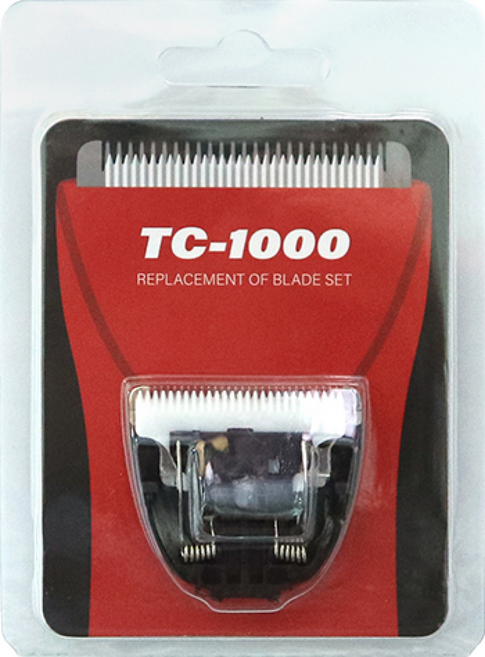 [리케이] TC-1000 교체용 일반칼날 스테인리스 반려동물 미용칼날, 1개