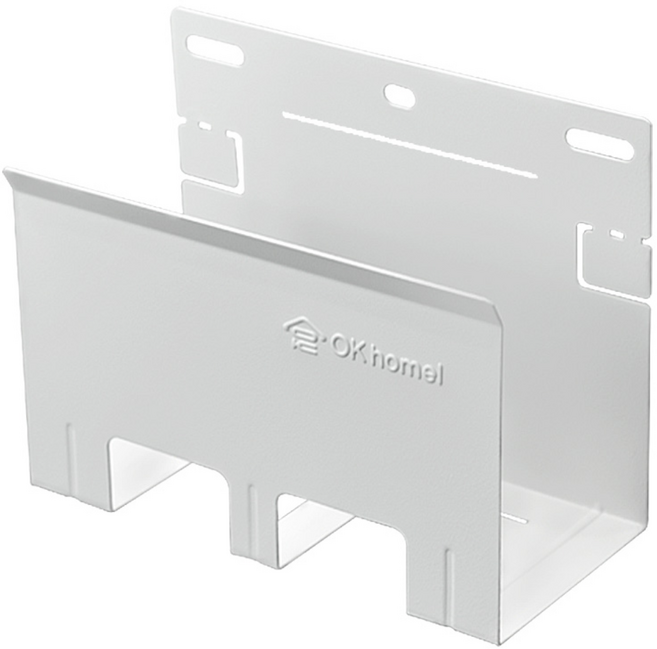 닌텐도 스위치 플스 무타공 벽걸이 거치대 게임기 브라켓, 셋아트빅 화이트, 1개