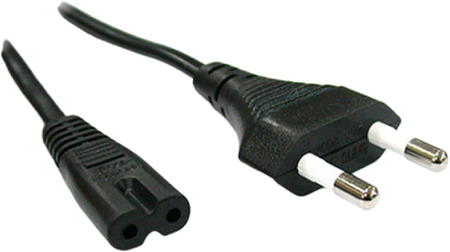 국산 8자형 전원 파워케이블 AC 220V 벌크 1.3m, 1개