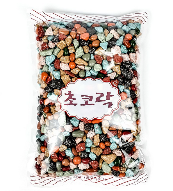 웰칩스 추억의 옛날 과자 69종 모음 인간사료 뻥튀기, 63.초코락1KG, 1개, 350g